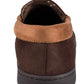 Haggar Mens Microsuede Fleece-Lined Brown 11-12