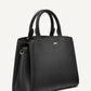DKNY Paige Medium Satchel Black/gold