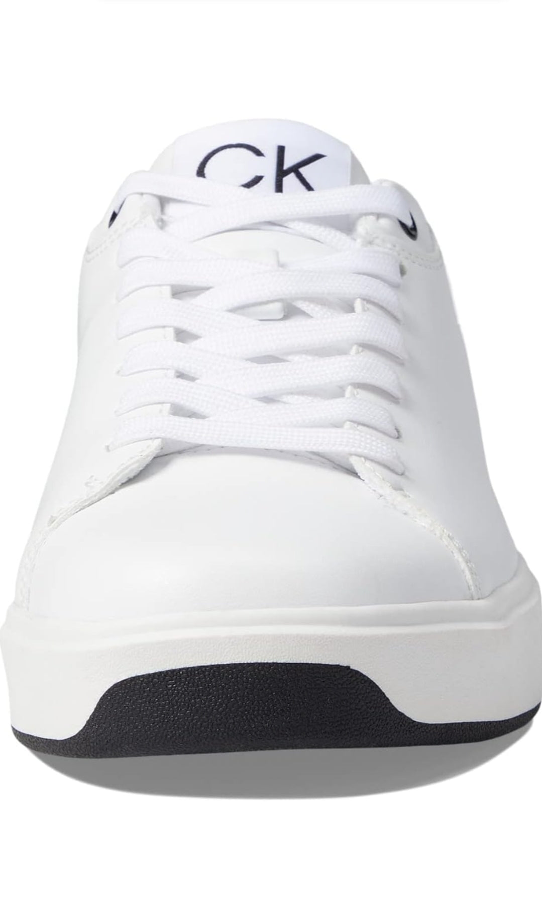 Calvin Klein Womens Blakee Pl White/Black 10M