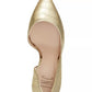 I.N.C. International Concepts Kenjay DOrsay Pumps, Created Gold Croco Print 10M