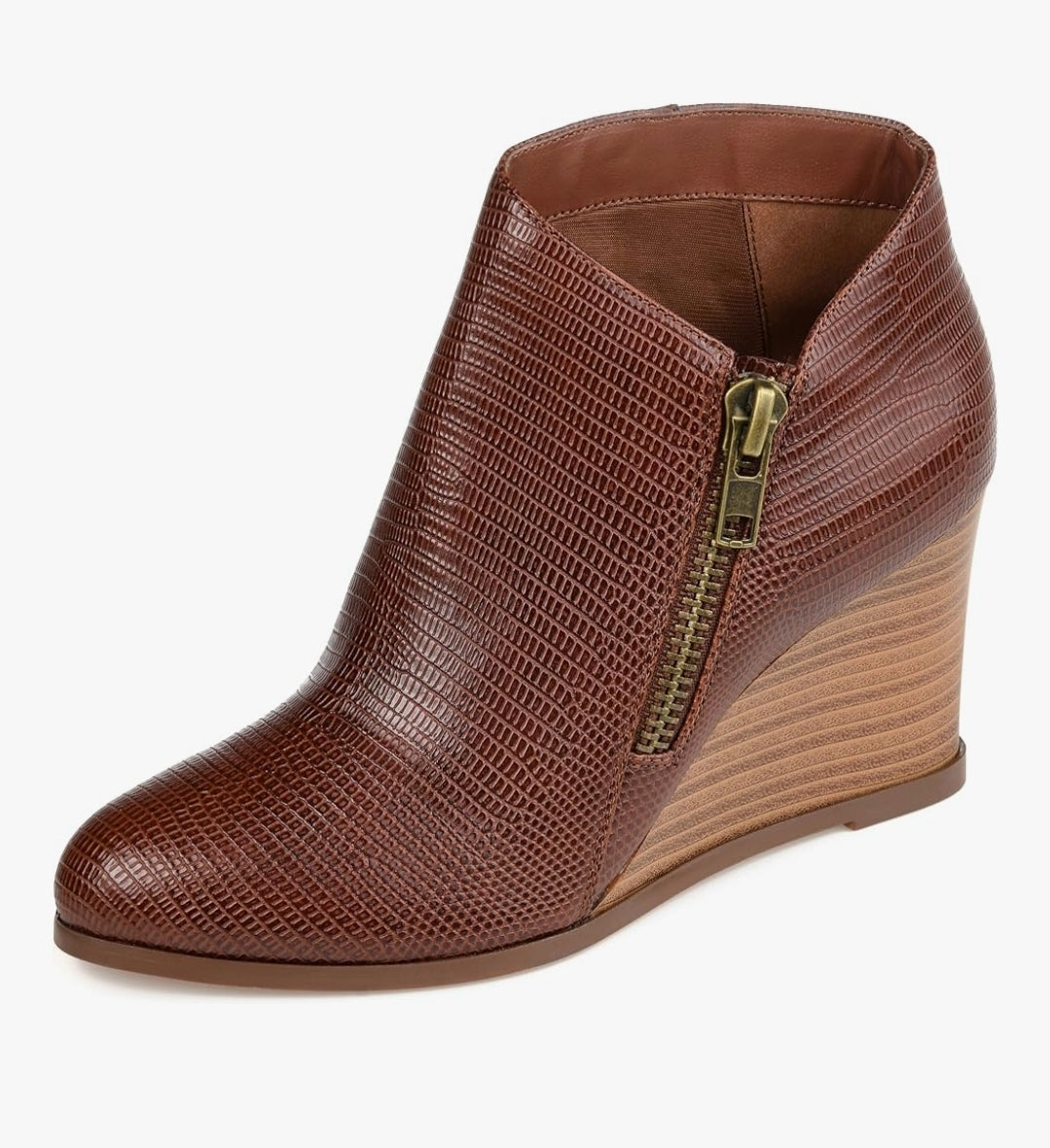 Journee Collection Womens Glam Brown 8M