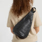 The Sak Womens Geo Sling Leather backpack