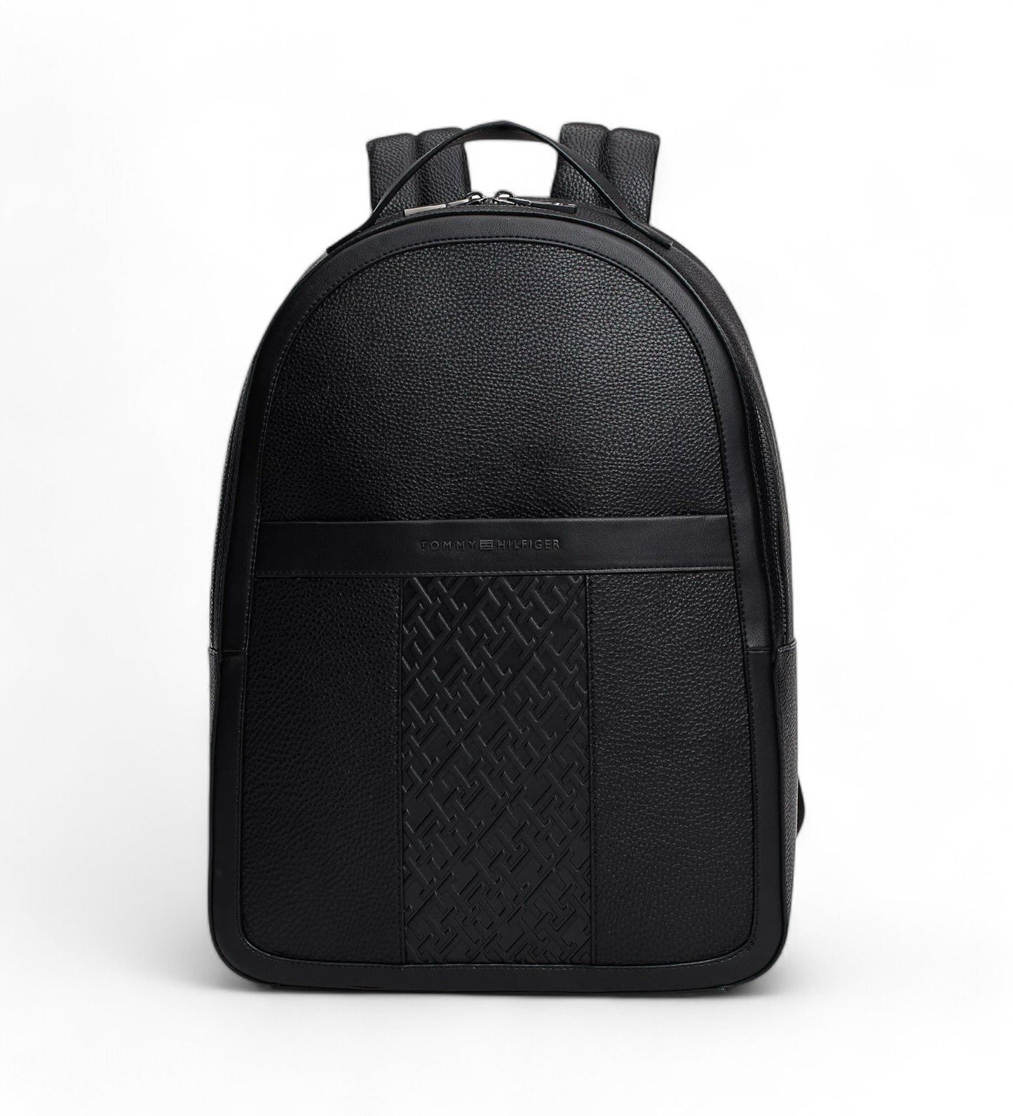 Tommy Hilfiger Mens Monogram Backpack Black