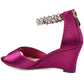Journee Collection Womens Connor Fuchsia/Berry 7.5M