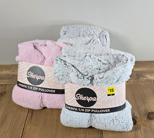 Sherpa 1/4 Zip Pullovers (3 pc)