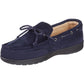 Isotoner Mens Water Repellent Microsue Navy blue L (9.5 - 10.5)