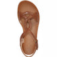 Soul Naturalizer Solo Strappy Sandals Toffee Brown Faux Leather 9.5M
