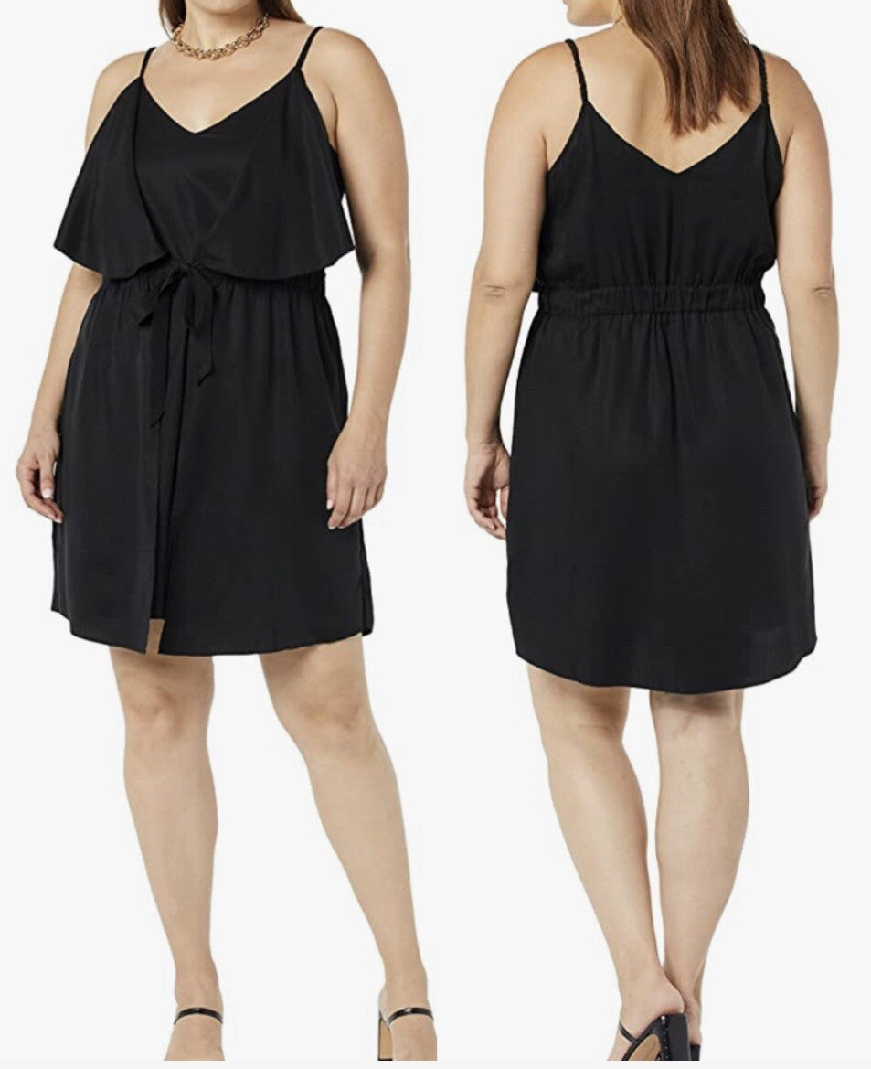 Tie front dress