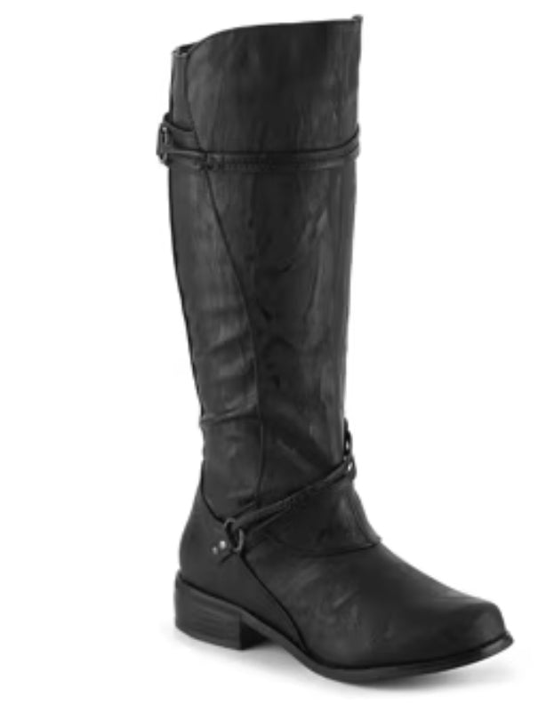 Journee Collection Womens Harley WC Black 10M