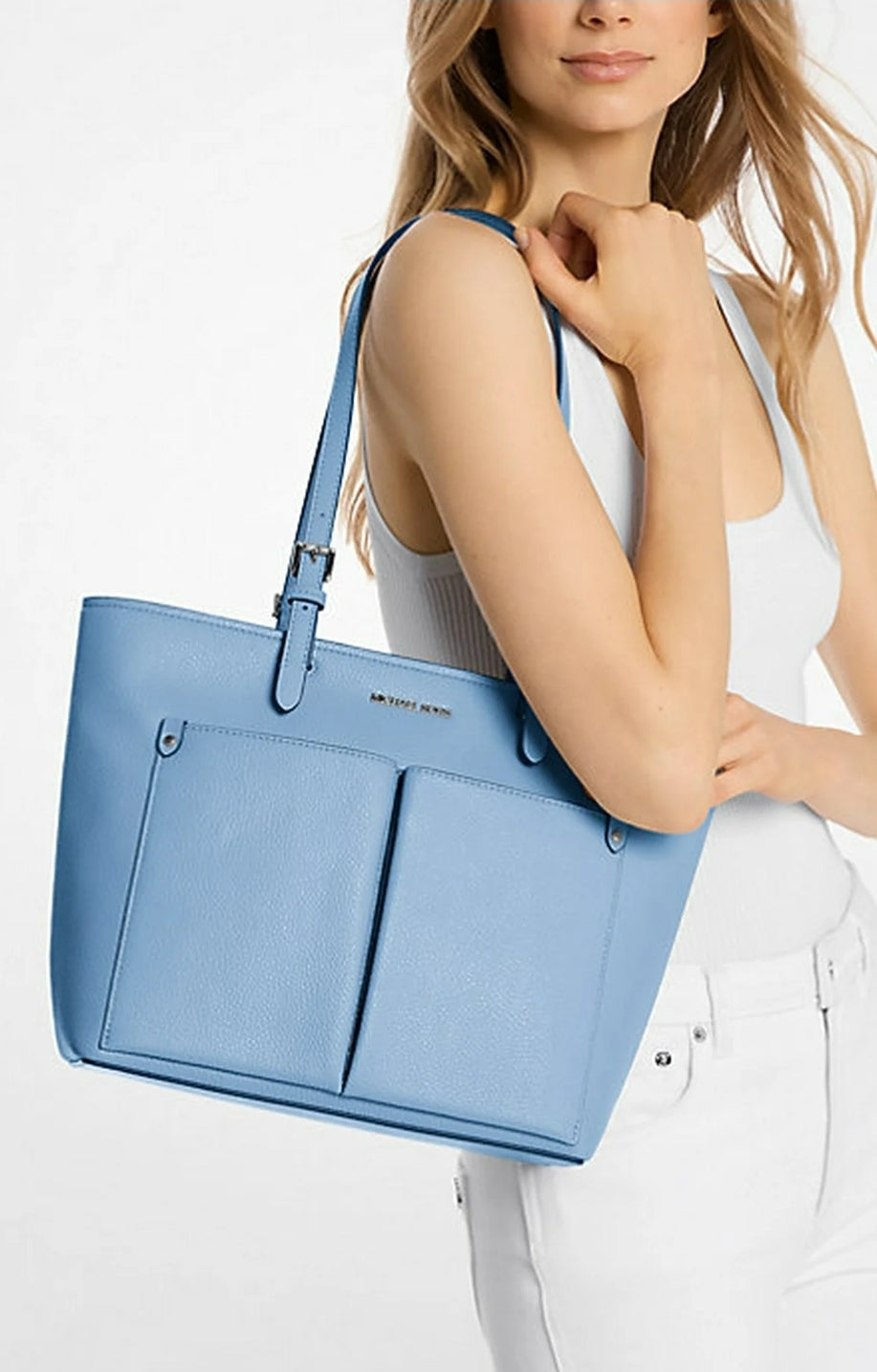 Michael Kors Jet Set pocket tote