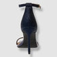Wild Pair Bethie Two-Piece Dress Sandals Navy Glitter 8M