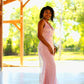Shimmering blush Formal dress