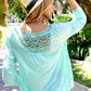 Lace detail top