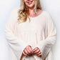 Plus ribbed top