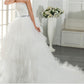 Dot tulle Wedding Gown